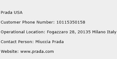 prada contact us|Prada phone number.